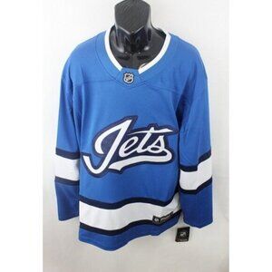 Winnipeg Jets  Mens Fanatics Jersey NHL Breakaway Hockey Licensed Blue Sz XL
